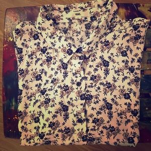 SOLD - VANS button down blouse